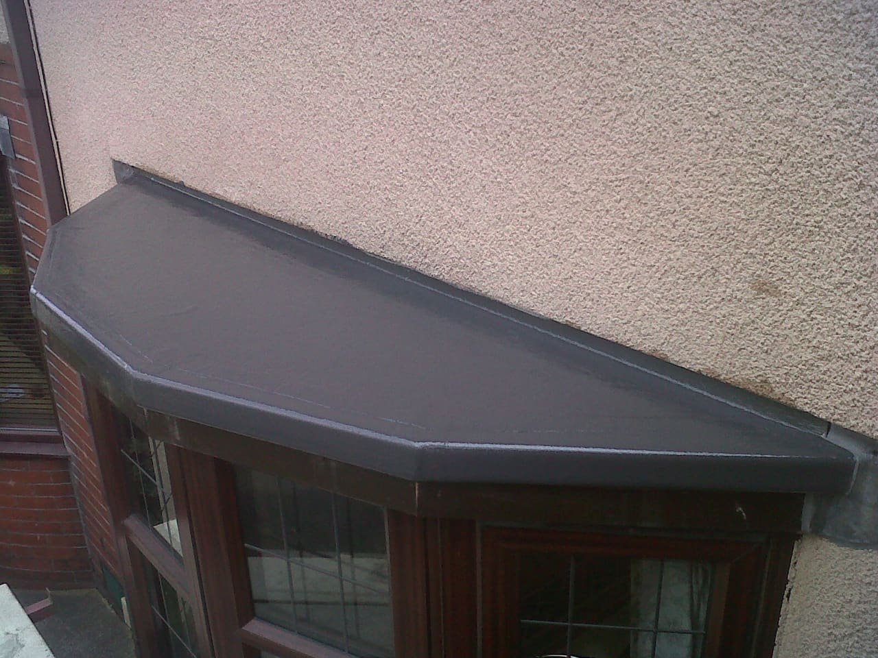 Seamless GRP fibreglass flat roof finished in Berkshire
